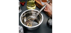 Cul de Poule Bol Inox Gradué Antidérapant 20 cm 2,6 l 