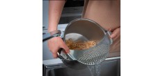Passoire Egouttoir à Casserole Inox 33 cm 