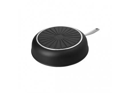 Alu Pro 5 Ceraforce Hoge Antiaanbak Keramische Koekenpan 28 cm + Dekse