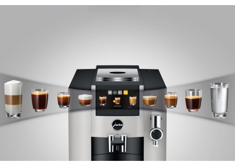 S8 Gris Platine Machine à Café Automatique (EB 2024)