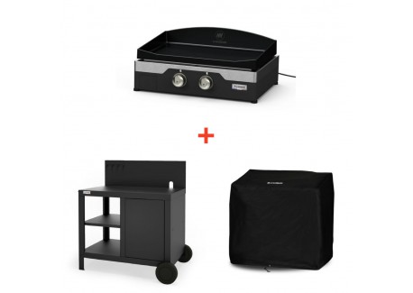 Starterspakket Elektrische Plancha Signature Allure Gietijzer 260 RVS