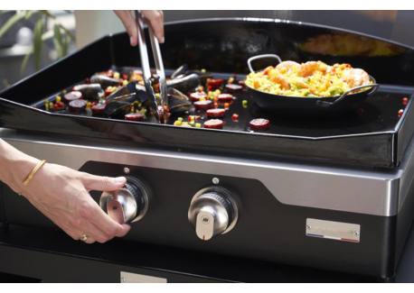 Starterspack Plancha Électrique Signature Allure Fonte 260 Duo + Desse