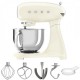Robot Patissier Sur Socle Blanc Creme SMF03CREU