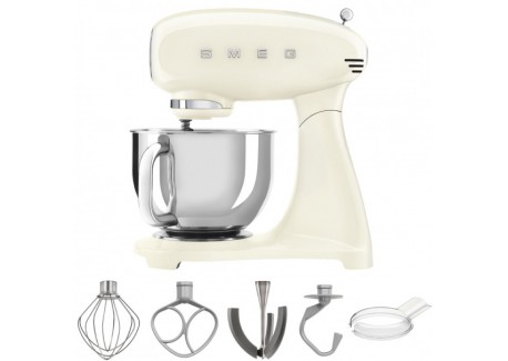 Robot Patissier Sur Socle Blanc Creme SMF03CREU