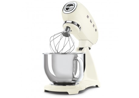 Robot Patissier Sur Socle Blanc Creme SMF03CREU