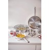 Voir la slide Cicla 3 Sauteuse Inox Recyclé avec Couvercle en Verre 28 cm 5,1 l