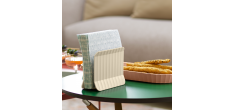 Paestum Arca Porte-Serviettes de Table Vertical 15x12x6 cm Vert Thym