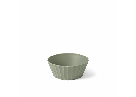 Paestum Hera Small Saladekom 15x6 cm Tijmgroen