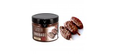 Cacaocoating/glazuur met hazelnootstukjes en Rocher-stijl biscuit 250