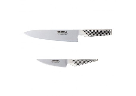 G201 Set 2 Couteaux Chef 20 cm + Office 11 cm