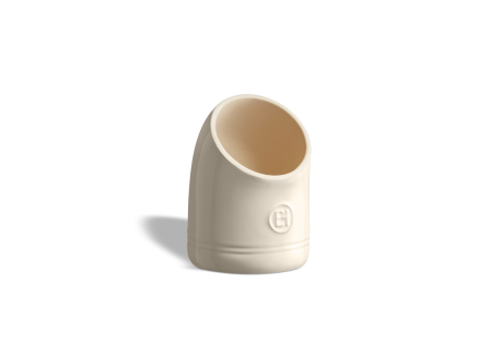Main à Sel et Sel de Guérande Céramique 15,5 x 11 cm Argile Blanc Cass