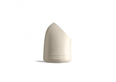 Main à Sel et Sel de Guérande Céramique 15,5 x 11 cm Argile Blanc Cass