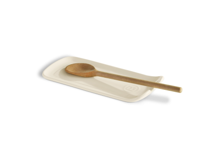 Rechthoekige Keramische Lepelhouder 23x10,5 cm Argile Gebroken Wit
