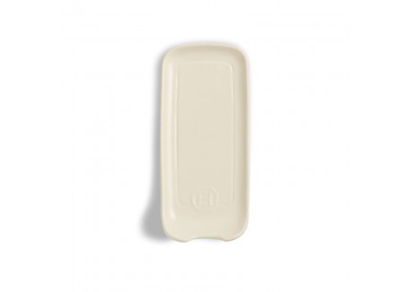 Rechthoekige Keramische Lepelhouder 23x10,5 cm Argile Gebroken Wit