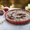 Zie dia Ronde keramische taartvorm 28x4 cm 1,4 L Grand Cru Rood