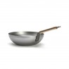 Zie dia Mineral B Stalen Wok 28 cm met Houten Handvat