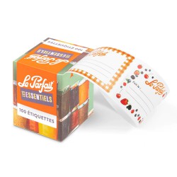 Les Essentiels Rouleau Etiquettes Adhésives pour Bocaux et Conserves 1