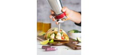 Siphon de Cuisine Inox 25 cl Gourmet Whip Plus + 3 Douilles