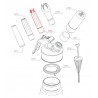 Voir la slide Douille Cannelée Rouge pour Siphon de Cuisine Gourmet/Thermo Whip Plus