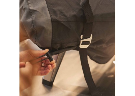Housse Imperméable avec Poignées pour Four à Pizza Gaz Koda 2 Noir 