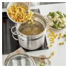 Voir la slide Resto 3 Marmite Inox 24 cm 7 L avec Couvercle