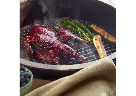 Grille en Fonte Barbecue Large 46 cm