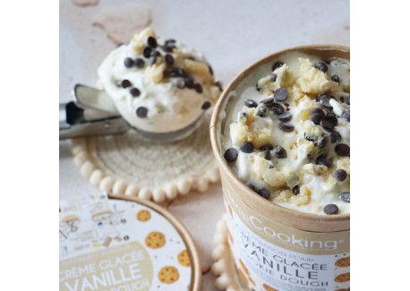 Zelfgemaakte Vanille Cookie Dough-ijsmix 110 g