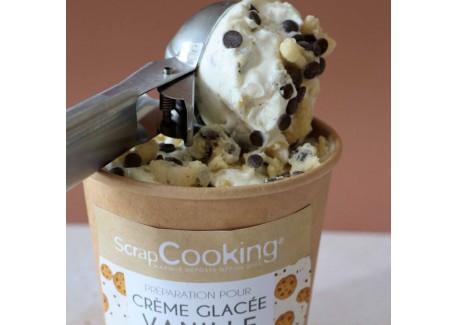 Préparation pour Glace Maison Vanille Cookie Dough 110 g 
