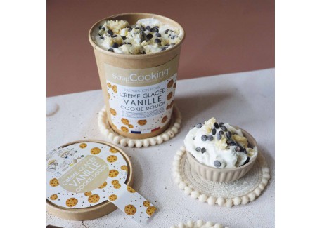 Zelfgemaakte Vanille Cookie Dough-ijsmix 110 g