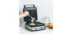 Elite RVS Wafelijzer Belgische Wafels Plaat 4x6 + Plaat 7x7
