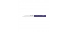 Nr° 112 Officemes RVS lemmet 10 cm Paars Houten Handvat