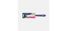 Nr° 112 Officemes RVS lemmet 10 cm Paars Houten Handvat