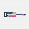Zie dia Nr° 112 Officemes RVS lemmet 10 cm Paars Houten Handvat