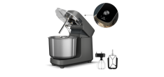 Halo Pro Robot Pétrin à Spirale sur Socle 7,3L Gris Anthracite 