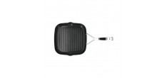 Alu Pro 5 Ceraforce Poêle Grill Antiadhésive Céramique Carré 28x28 cm