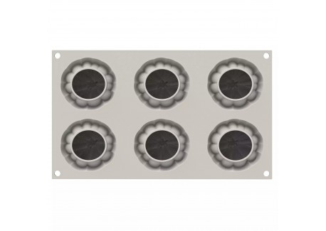Moule en Silicone 3D Delica Citrouille 6x100 ml 