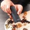 Zie dia Spice Mill Nootmuskaat en Kruidenmolen Mat Antracietgrijs 12 cm