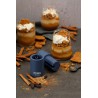 Zie dia Spice Mill Nootmuskaat en Kruidenmolen Mat Denimblauw 12 cm