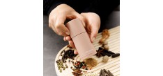 Spice Mill Moulin à Muscade et à Epices Dusty Rose Mat 12 cm 