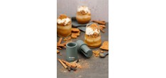 Spice Mill Nootmuskaat en Kruidenmolen Mat Eucalyptus Groen 12 cm