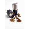 Zie dia Spice Mill Nootmuskaat en Kruidenmolen Mat Zwart 12 cm