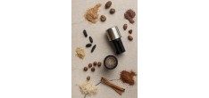 Spice Mill Moulin à Muscade et à Epices Noir Mat 12 cm