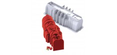 Moule en Silicone 3D Bûche Nutcracker Casse Noisette 1000