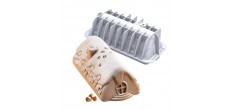 Moule en Silicone 3D Bûche Winter Cottage 1100