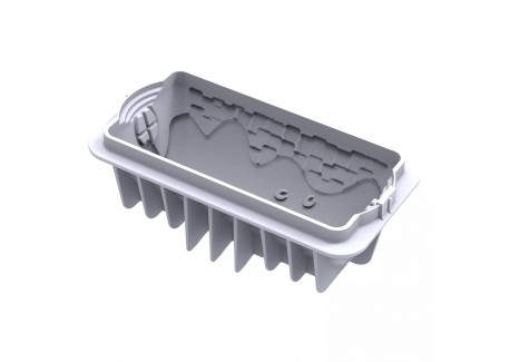 Moule en Silicone 3D Bûche Winter Cottage 1100