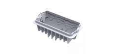 3D Siliconen Bakvorm Winter Cottage Kerstlog 1100