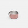 Zie dia La Merveilleuse Roze Guimauve RVS Steelpan 16 cm 1,8 l