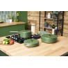Voir la slide La Merveilleuse Casserole Inox Vert Fougère 16 cm 1,8 l  