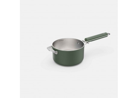 La Merveilleuse Casserole Inox Vert Fougère 16 cm 1,8 l  