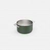 Voir la slide La Merveilleuse Casserole Inox Vert Fougère 16 cm 1,8 l  